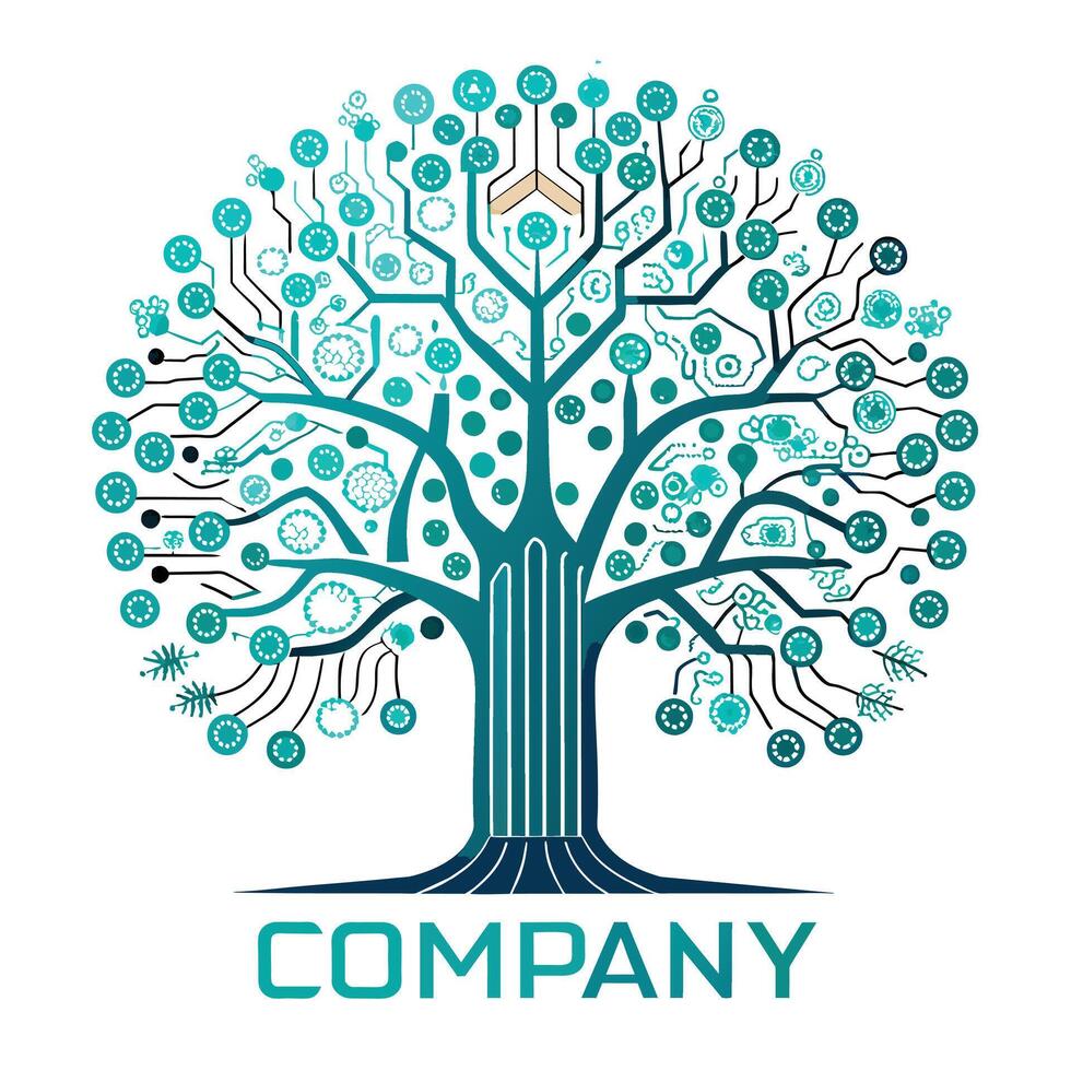 Creative Logo Design for Technological company vector