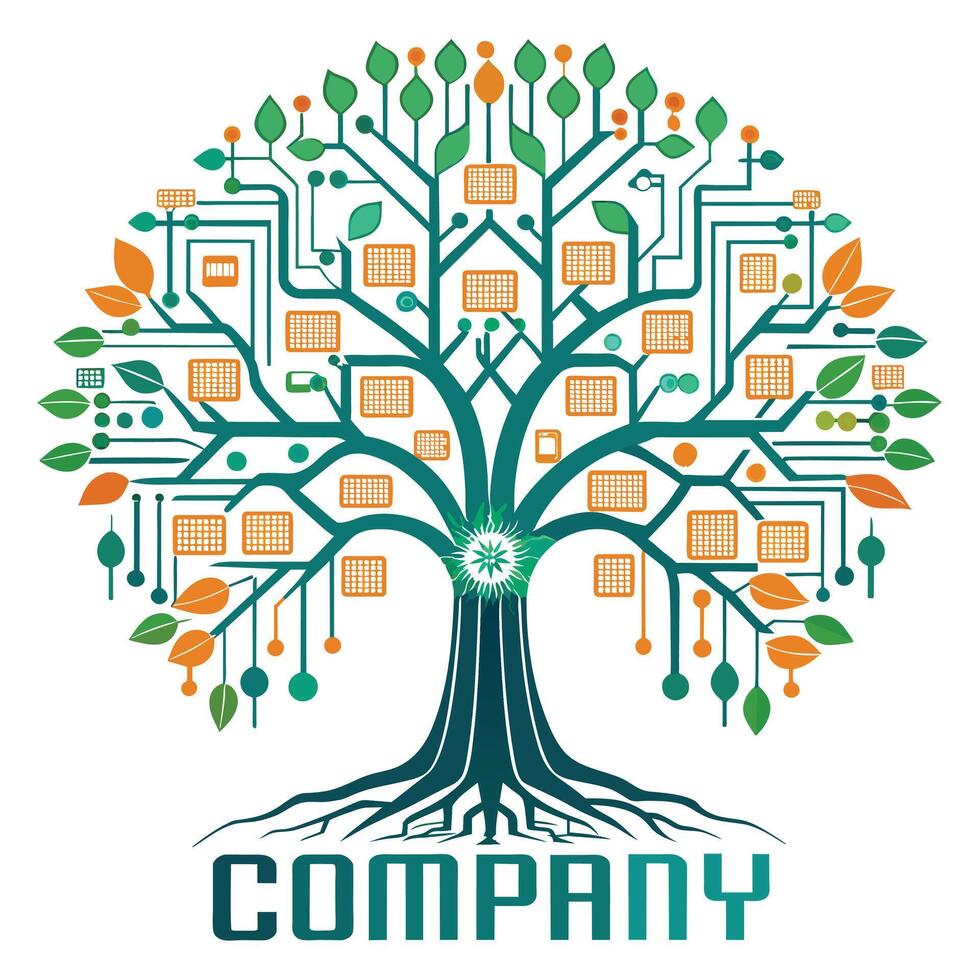 Creative Logo Design for Technological company vector