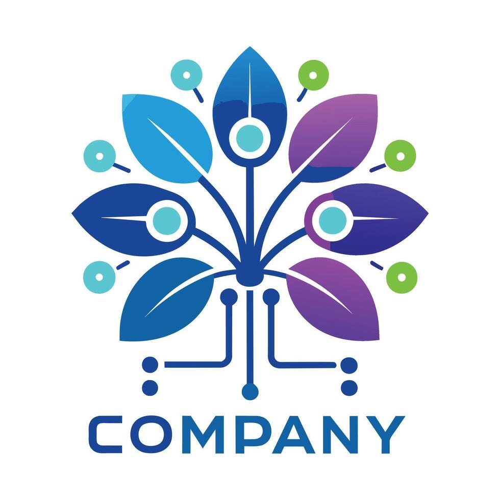 Creative Logo Design for Technological company vector