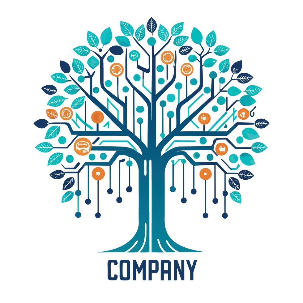 Creative Logo Design for Technological company vector