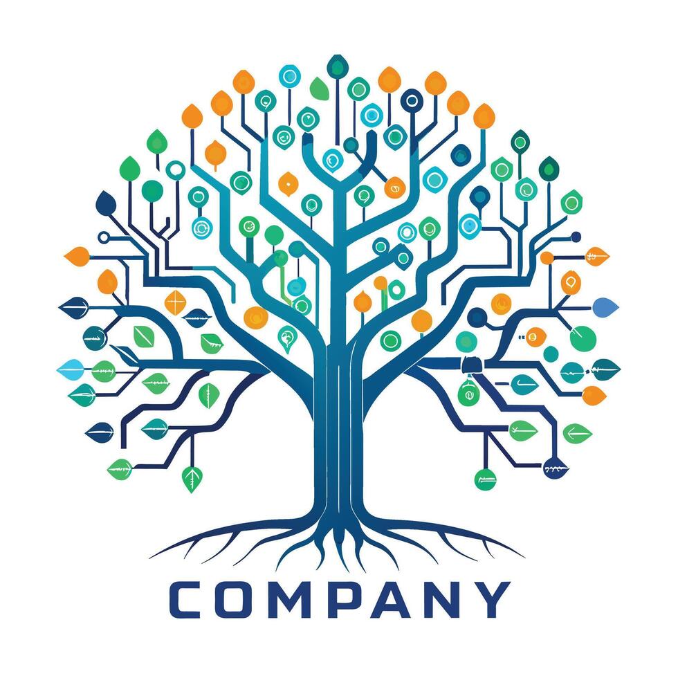 Creative Logo Design for Technological company vector