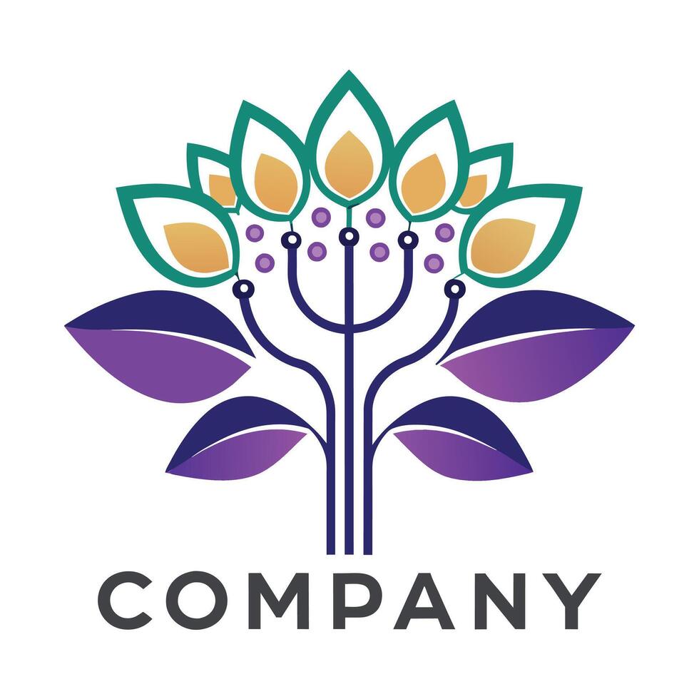 Creative Logo Design for Technological company vector
