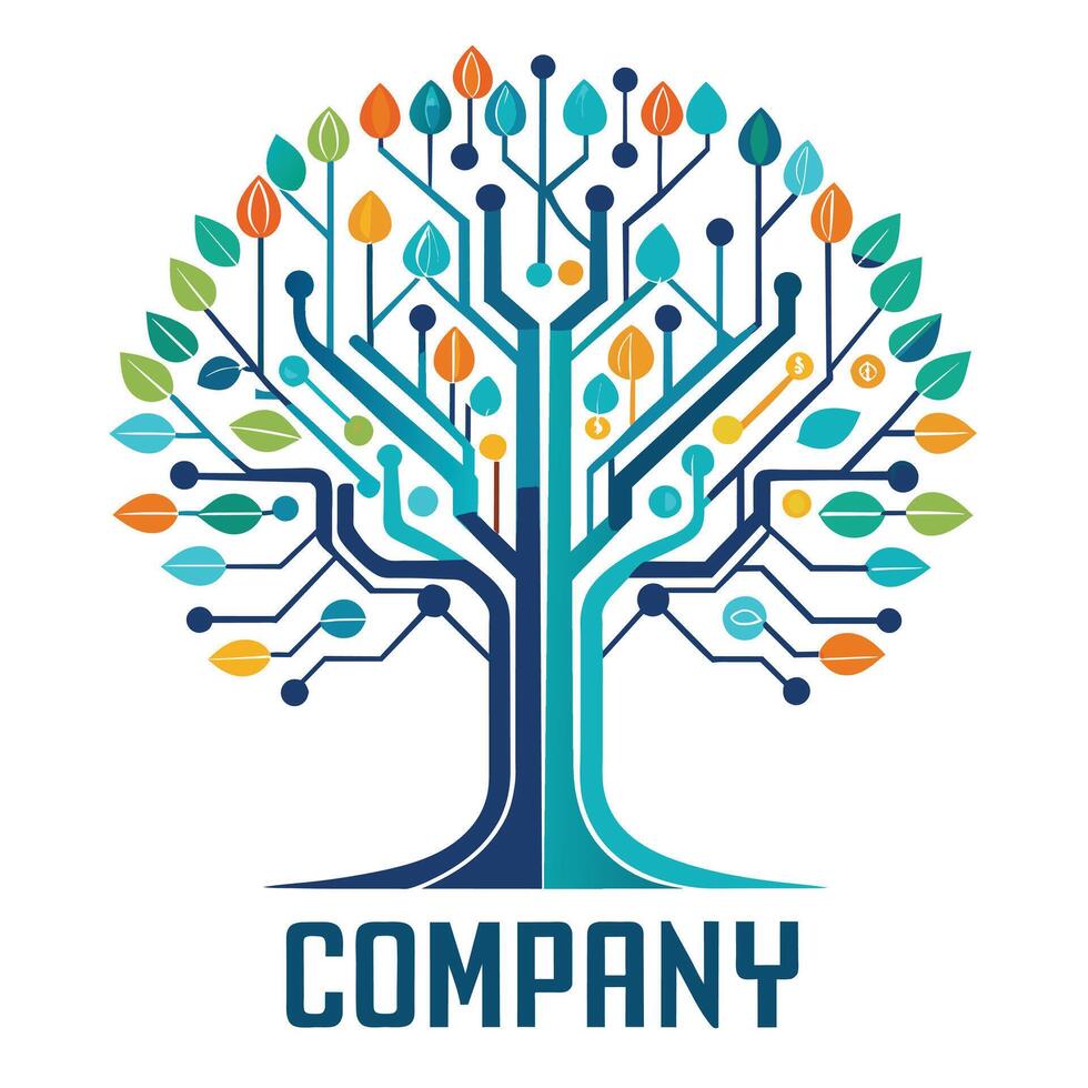 Creative Logo Design for Technological company vector