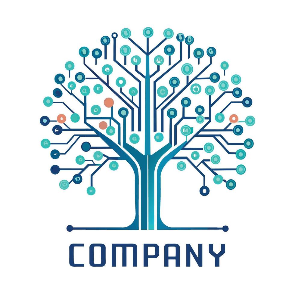 Creative Logo Design for Technological company vector