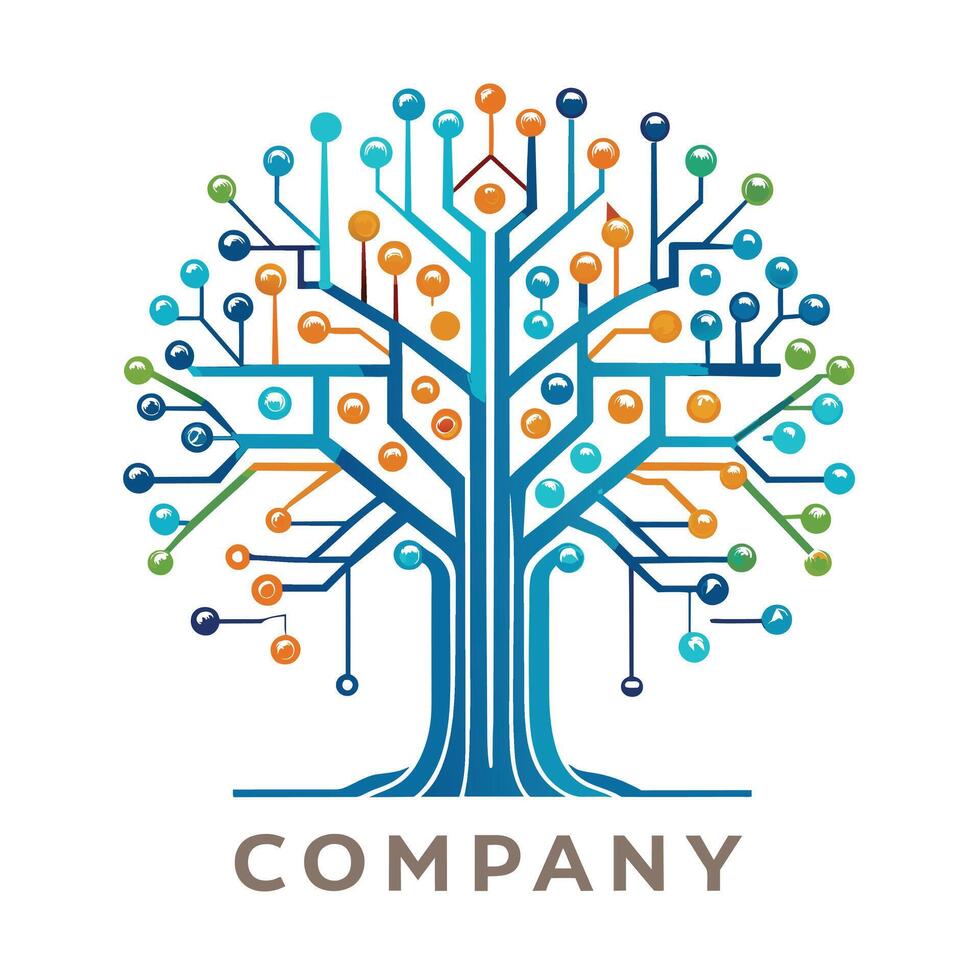 Creative Logo Design for Technological company vector