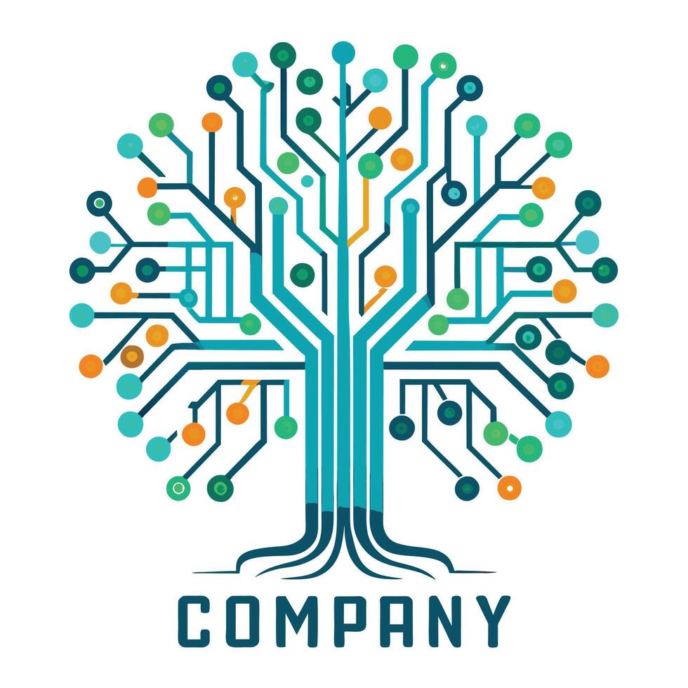 Creative Logo Design for Technological company vector