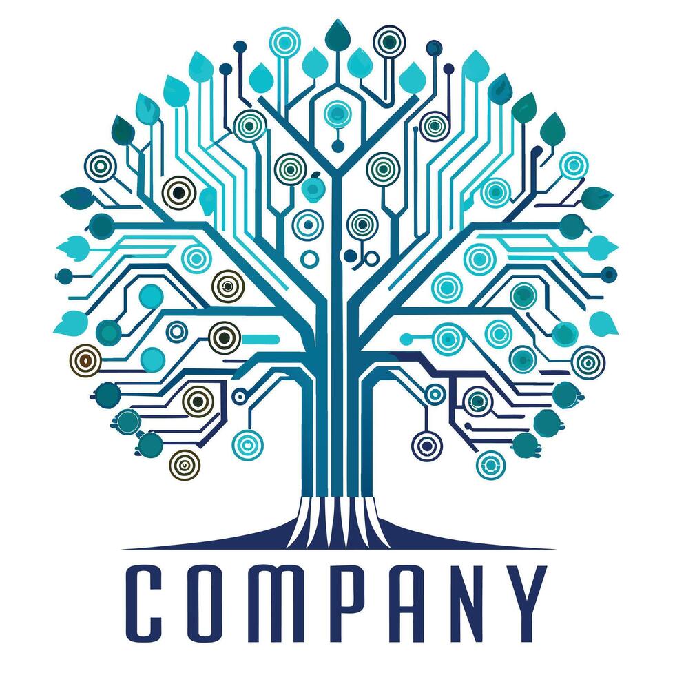 Creative Logo Design for Technological company vector