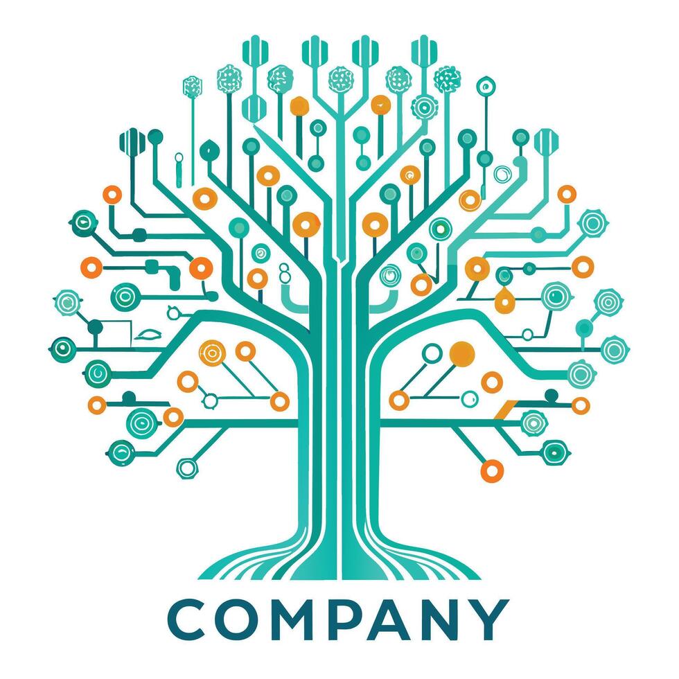 Creative Logo Design for Technological company vector