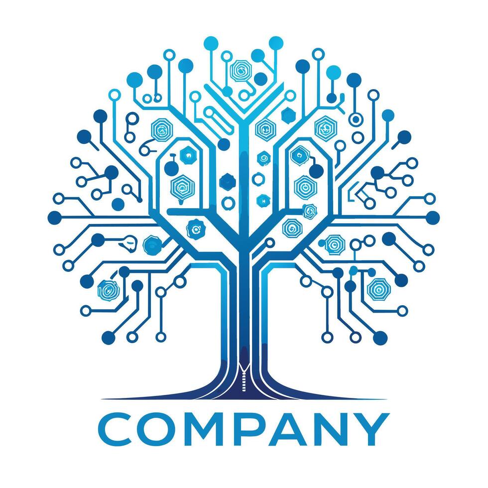 Creative Logo Design for Technological company vector