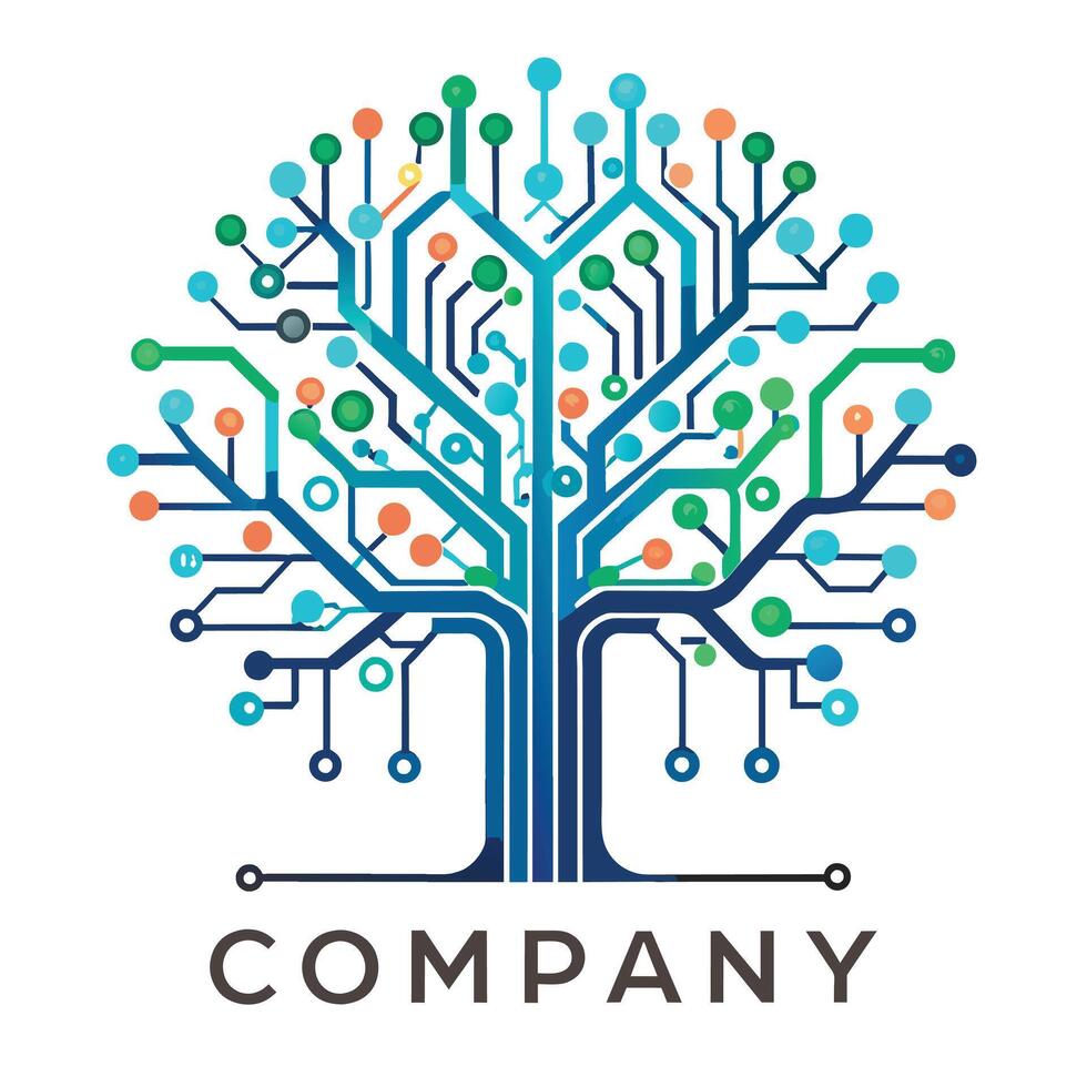 Creative Logo Design for Technological company vector