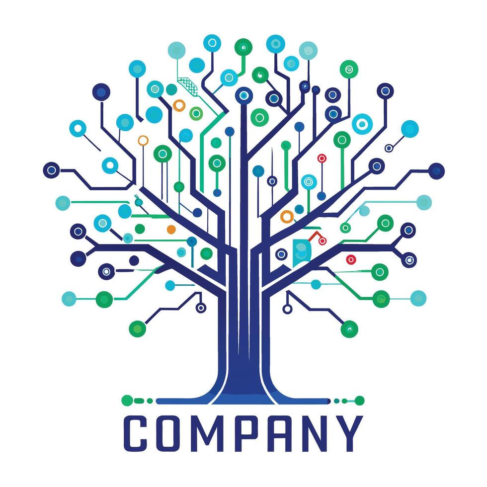 Creative Logo Design for Technological company vector