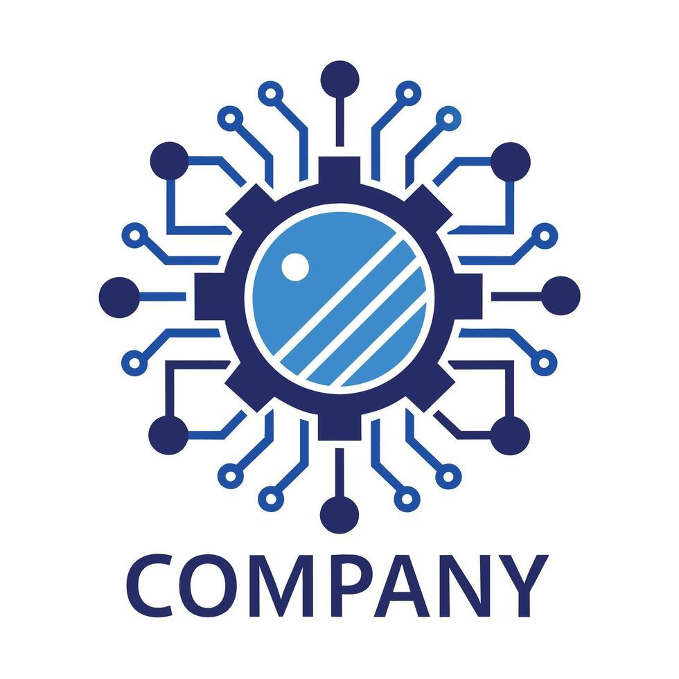 Creative Logo Design for Technological company vector