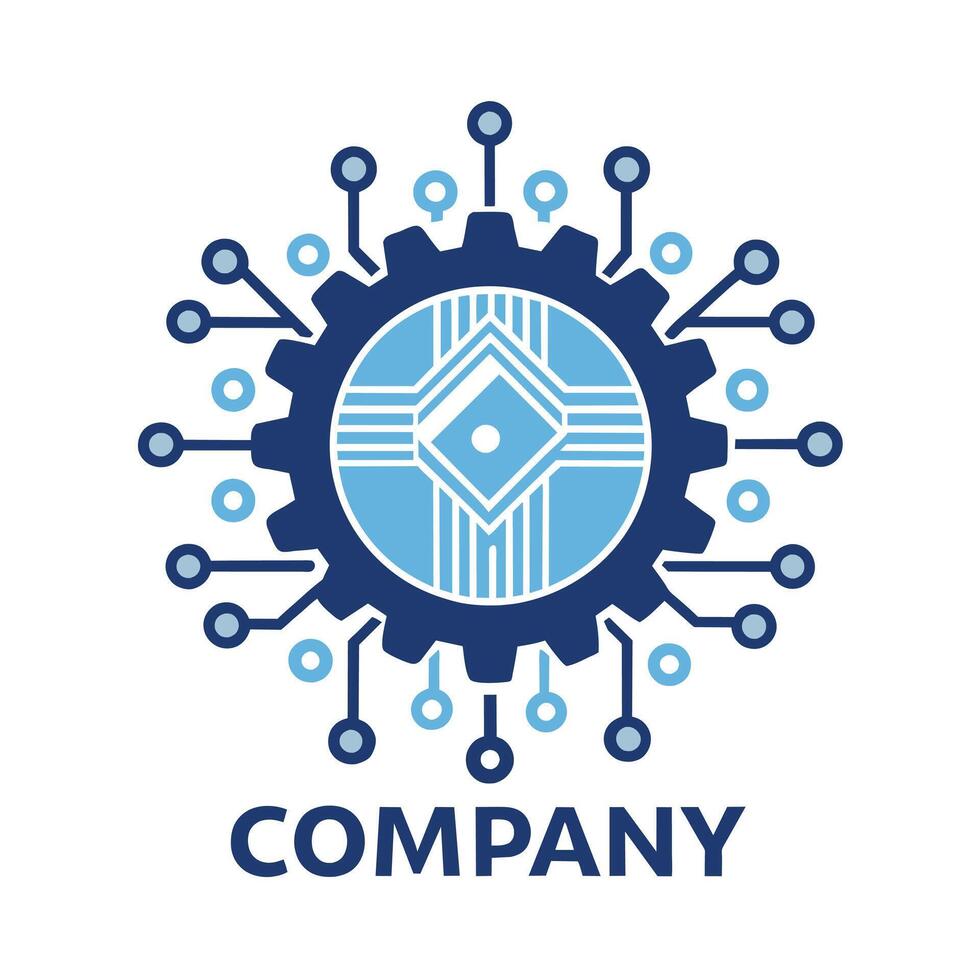 Creative Logo Design for Technological company vector