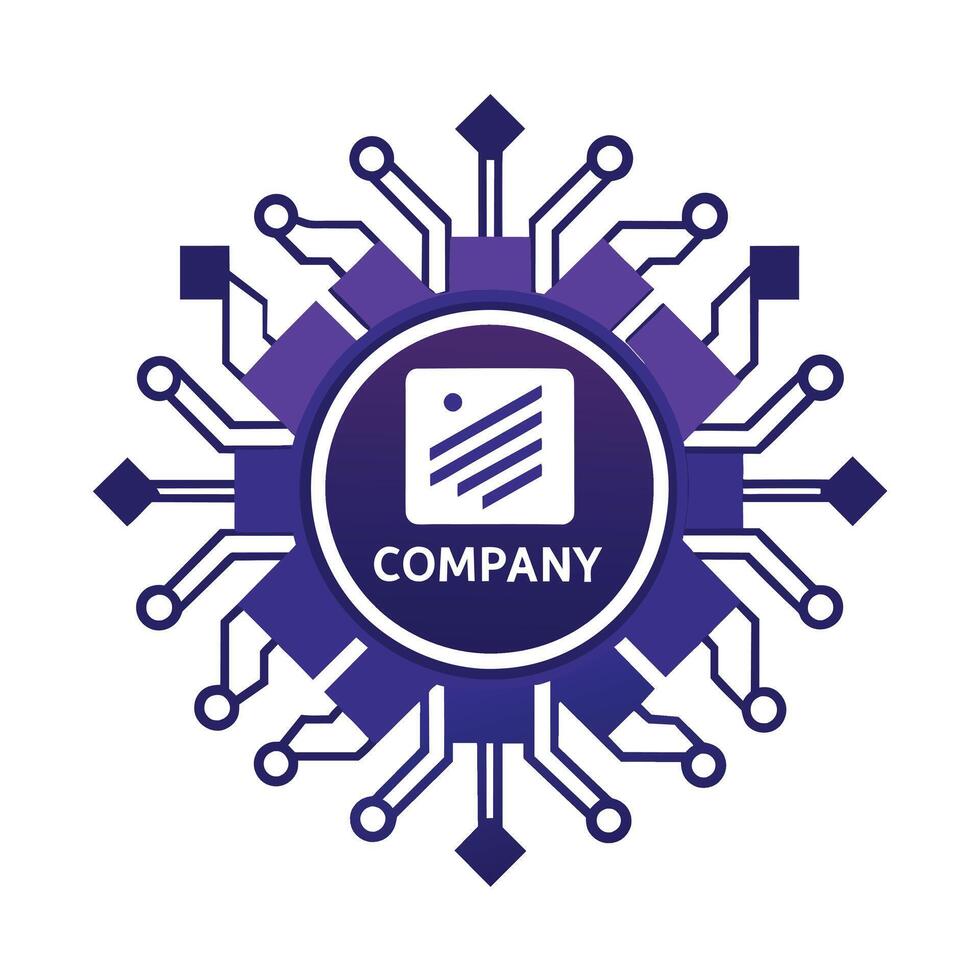Creative Logo Design for Technological company vector