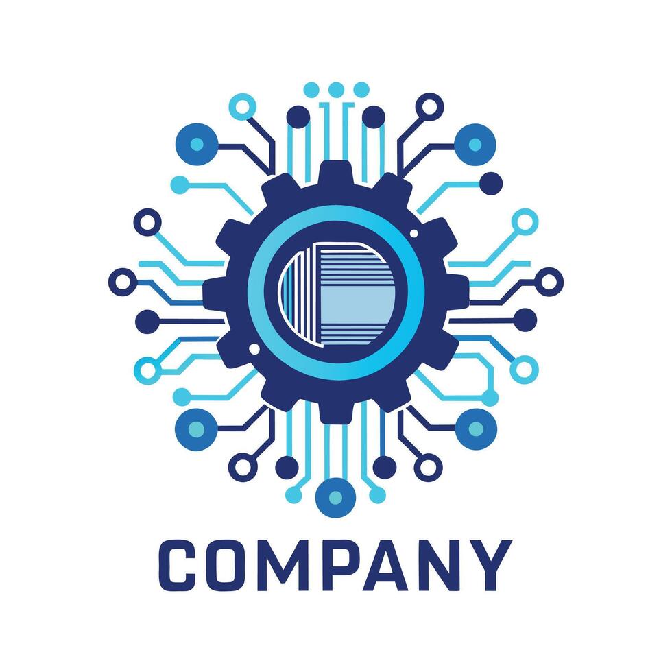 Creative Logo Design for Technological company vector