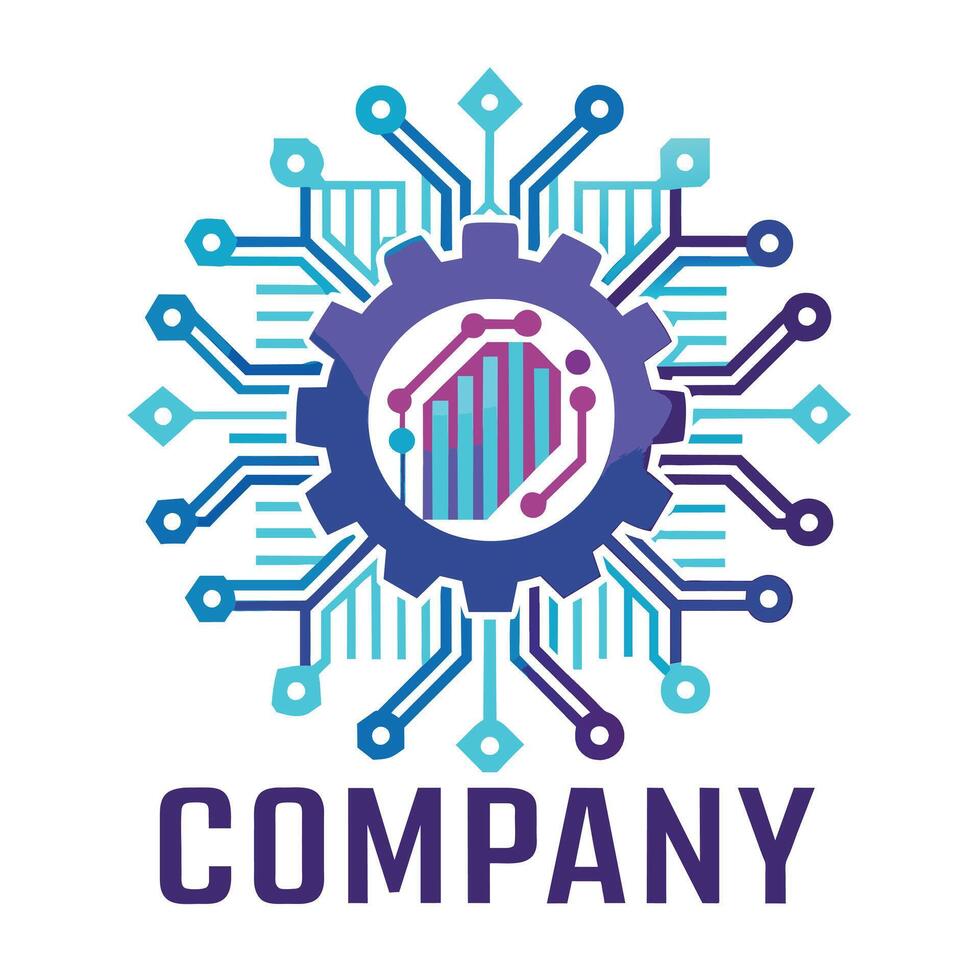Creative Logo Design for Technological company vector