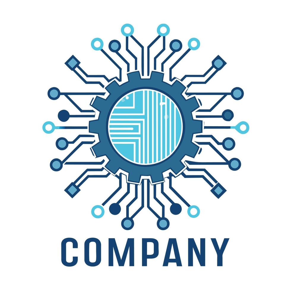 Creative Logo Design for Technological company vector