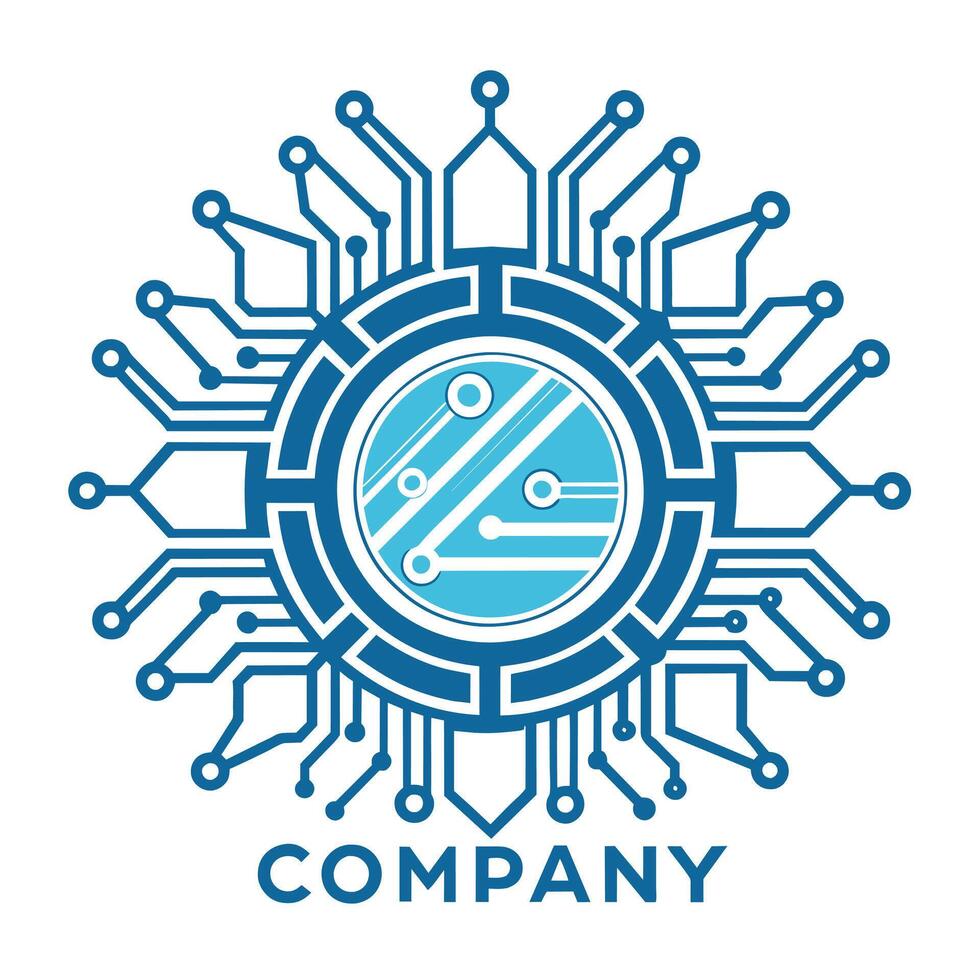 Creative Logo Design for Technological company vector