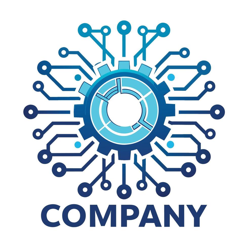 Creative Logo Design for Technological company vector