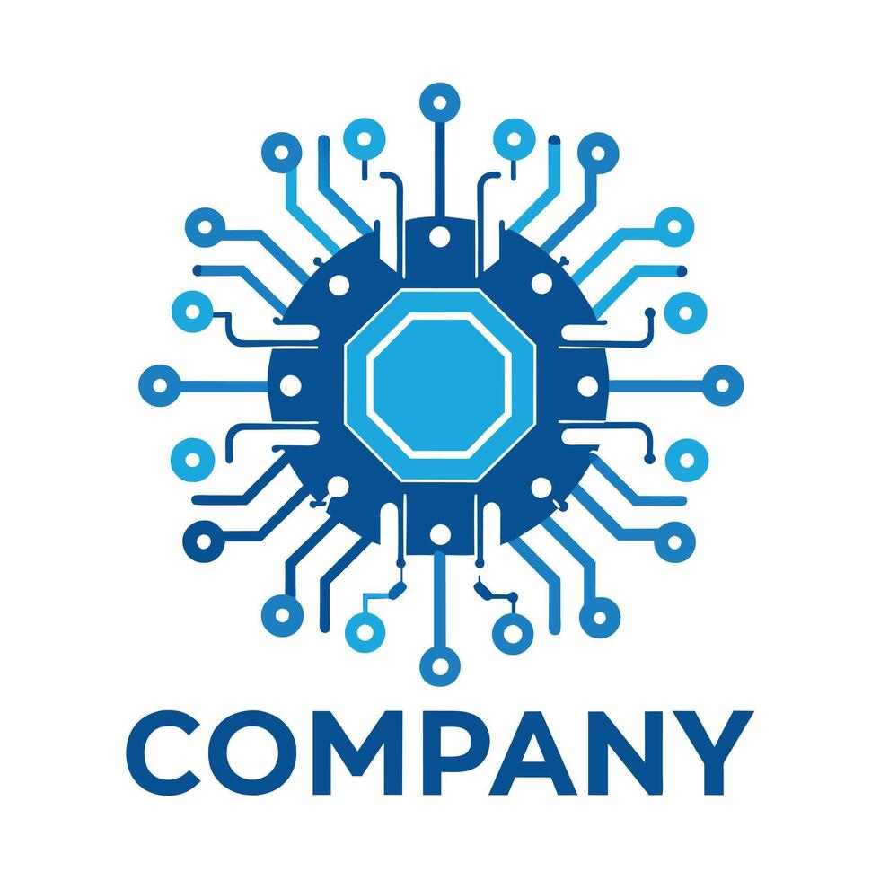 Creative Logo Design for Technological company vector