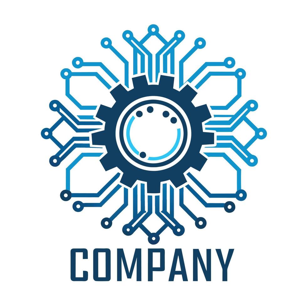 Creative Logo Design for Technological company vector