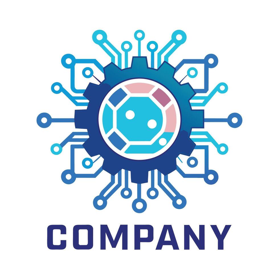 Creative Logo Design for Technological company vector