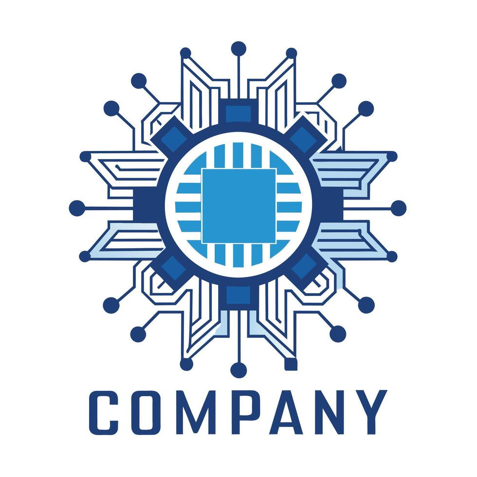 Creative Logo Design for Technological company vector