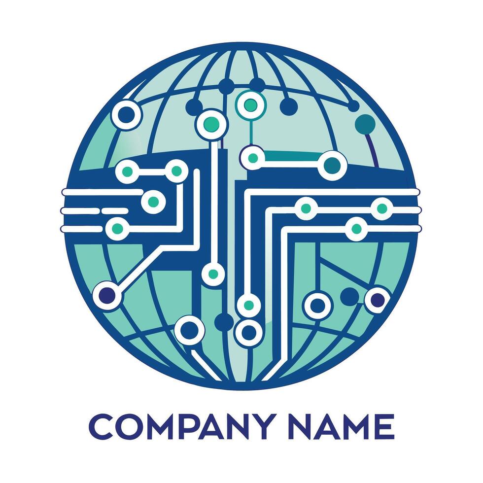 Creative Logo Design for Technological company vector