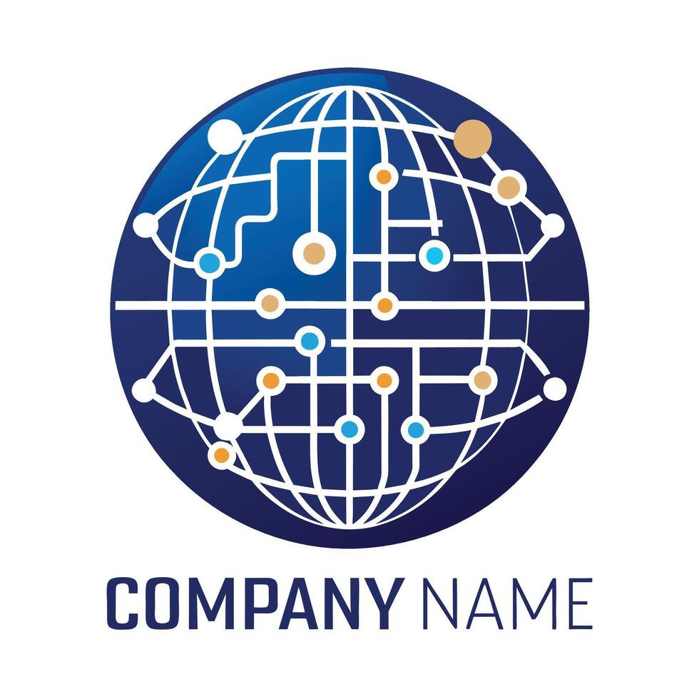 Creative Logo Design for Technological company vector