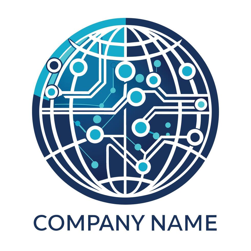 Creative Logo Design for Technological Company vector