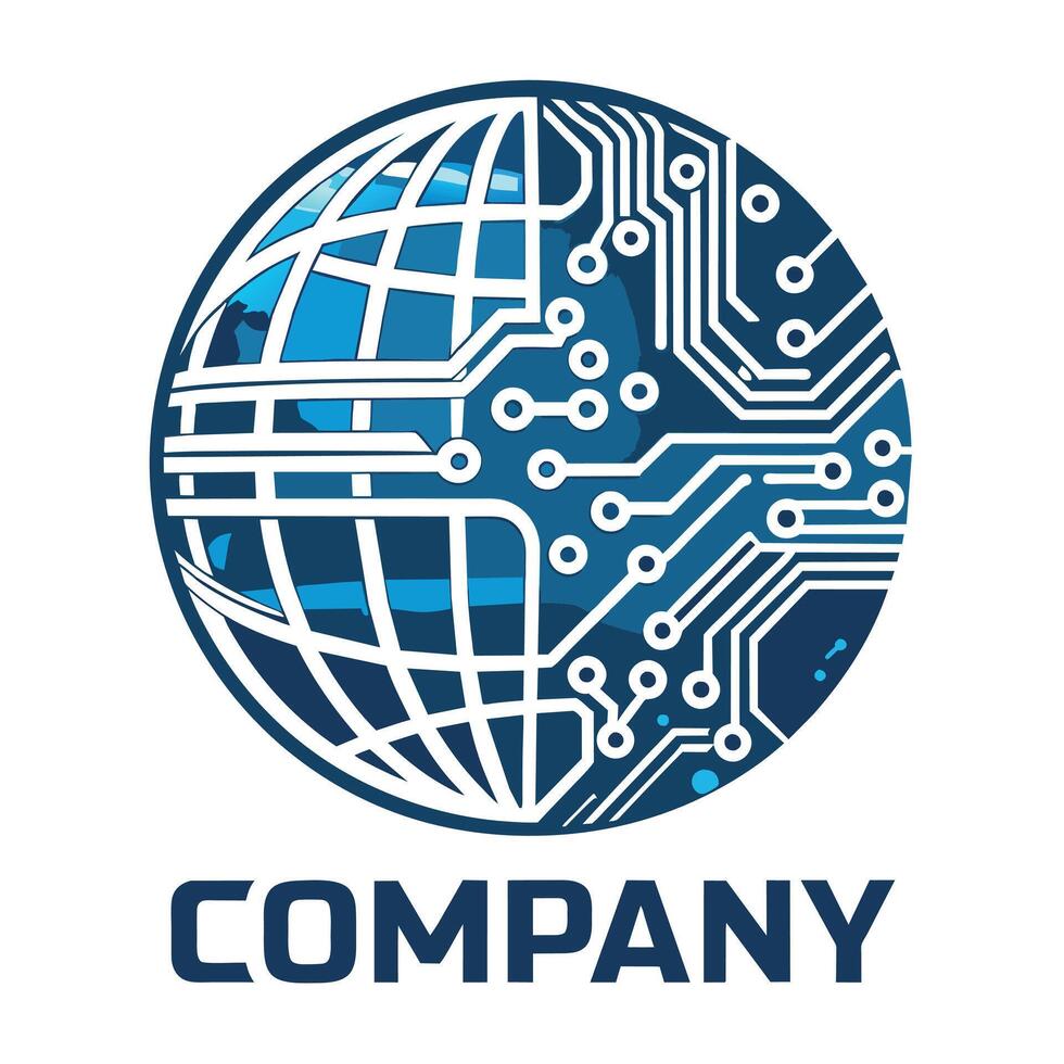 Creative Logo Design for Technological Company vector