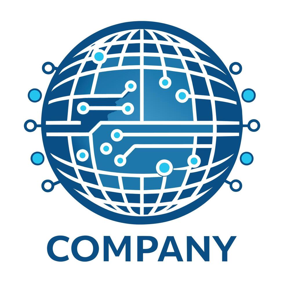 Creative Logo Design for Technological Company vector