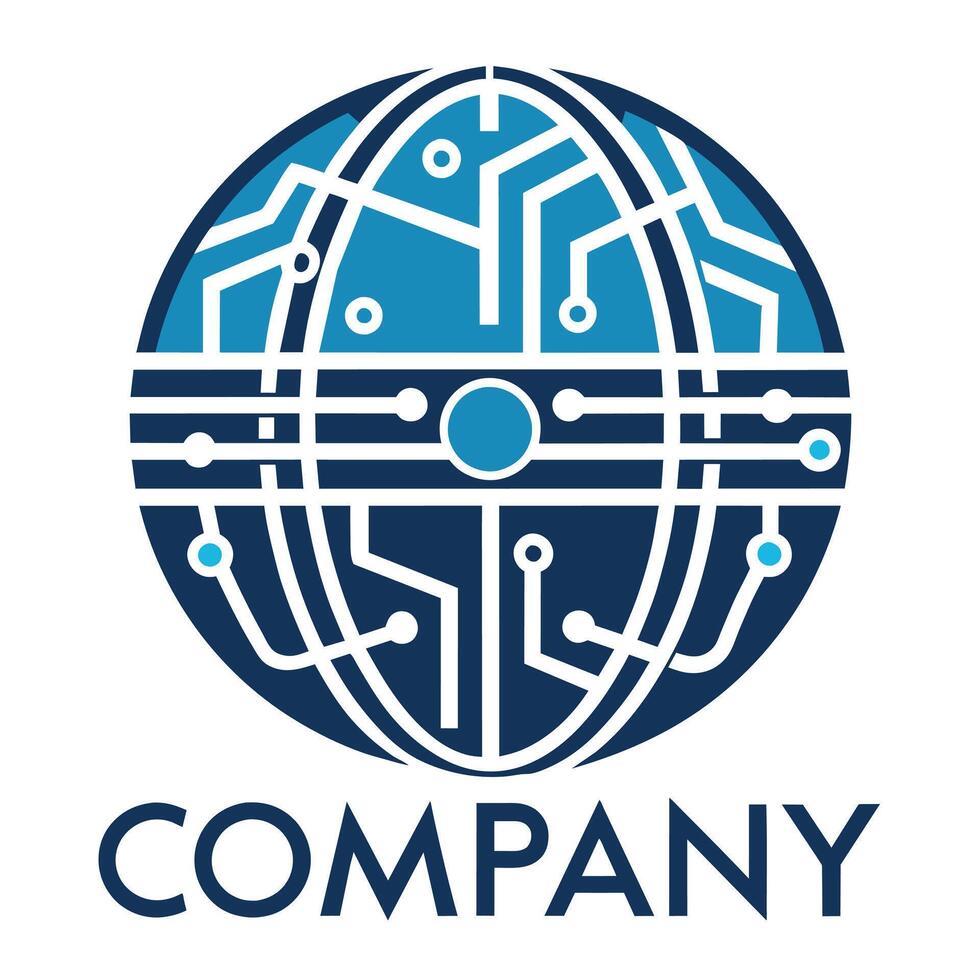 Creative Logo Design for Technological Company vector