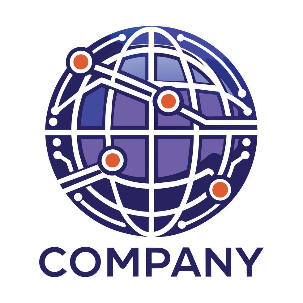 Creative Logo Design for Technological Company vector