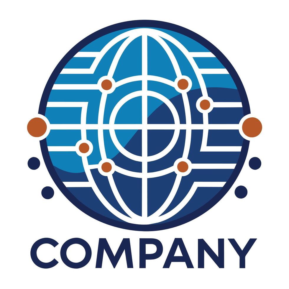Creative Logo Design for Technological Company vector