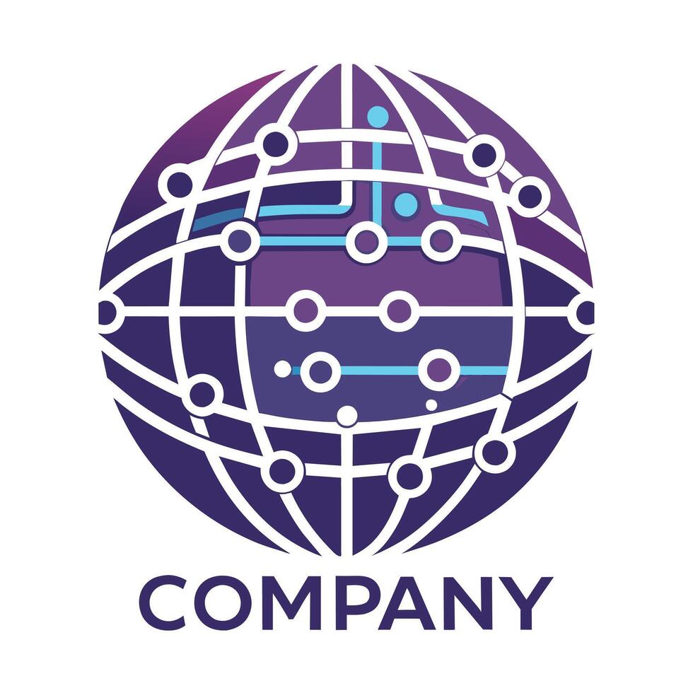 Creative Logo Design for Technological Company vector