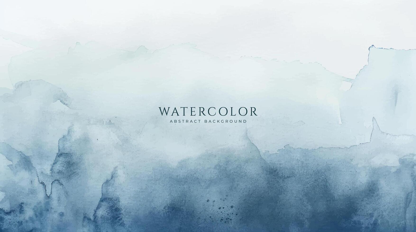 Abstract horizontal watercolor background. Neutral light colored empty space background illustration vector