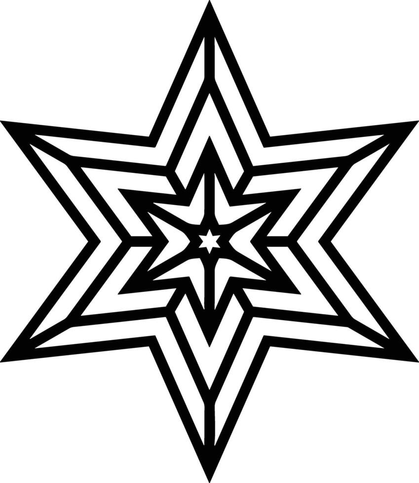 Star icon symbol Illustration vector