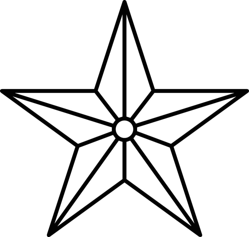 Star icon symbol Illustration vector
