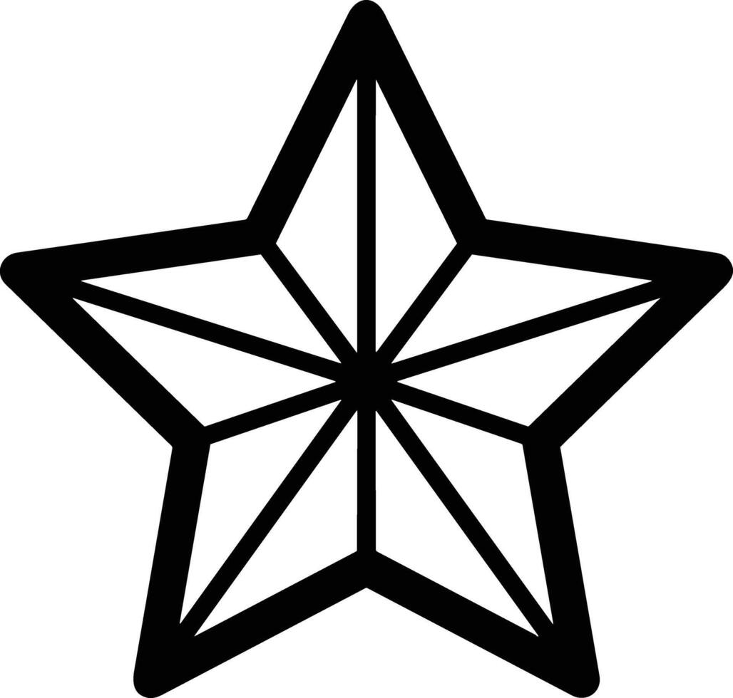 Star icon symbol Illustration vector