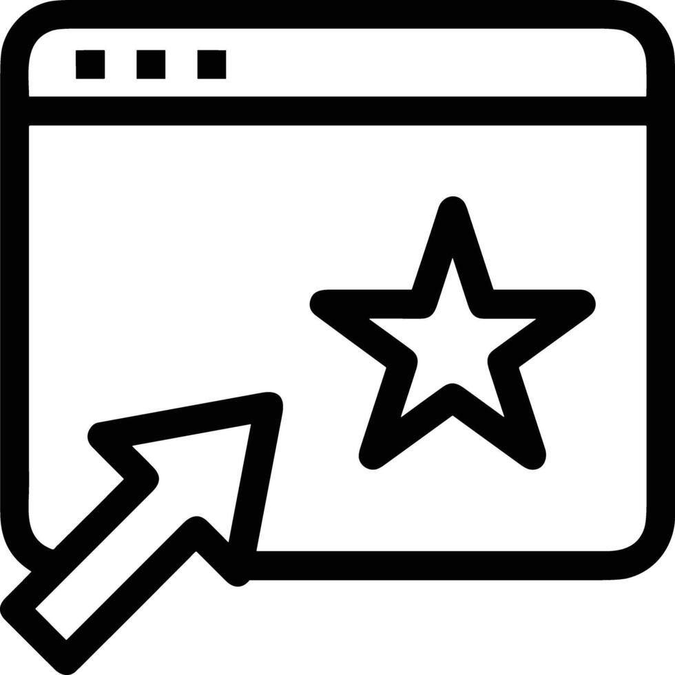 Star icon symbol Illustration vector