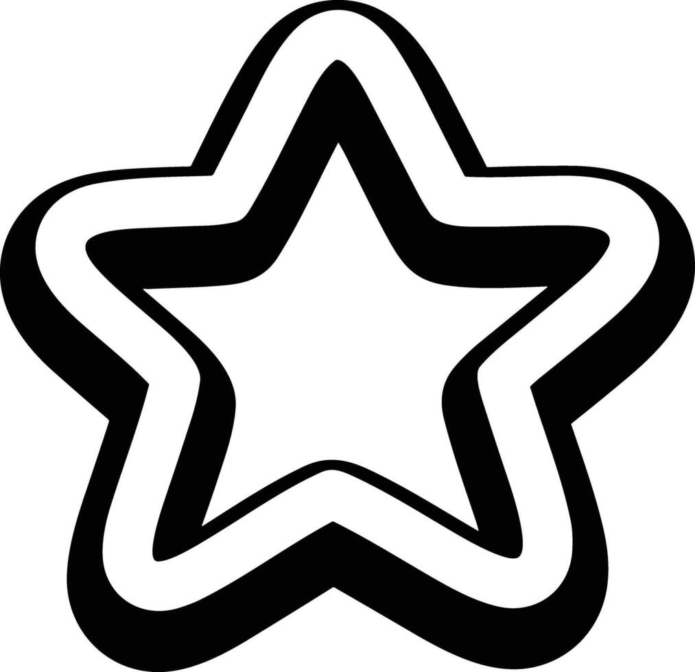 Star icon symbol Illustration vector