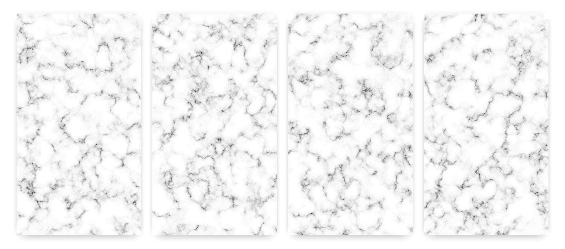 White marble texture background vector