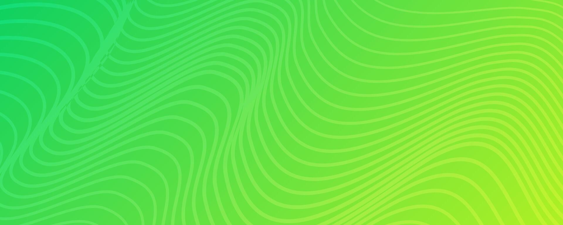 Modern colorful gradient background with wave lines vector