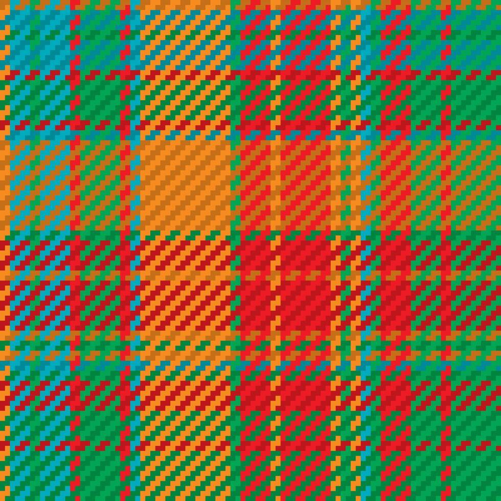Seamless pattern of scottish tartan plaid. Repeatable background with check fabric texture. backdrop striped textile print. vector