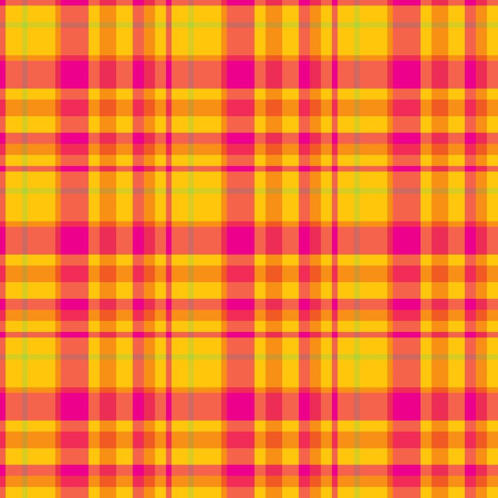 Plaid seamless pattern. background of textile ornament. Flat fabric design. vector