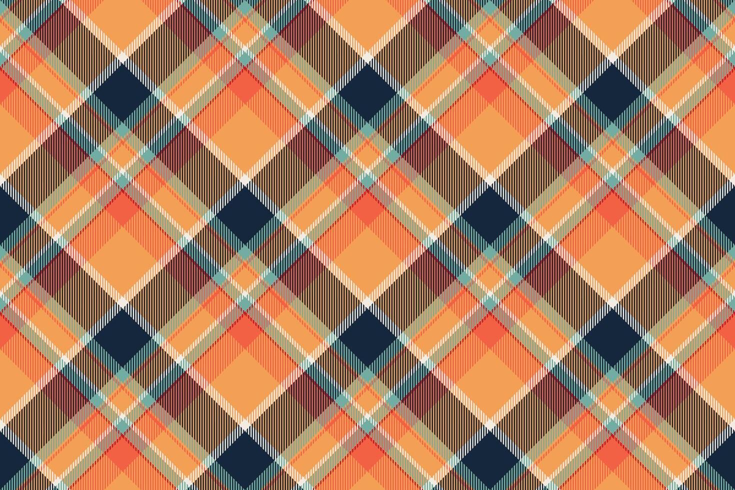 Tartan scotland seamless plaid pattern . Retro background fabric. Vintage check color square geometric texture. vector