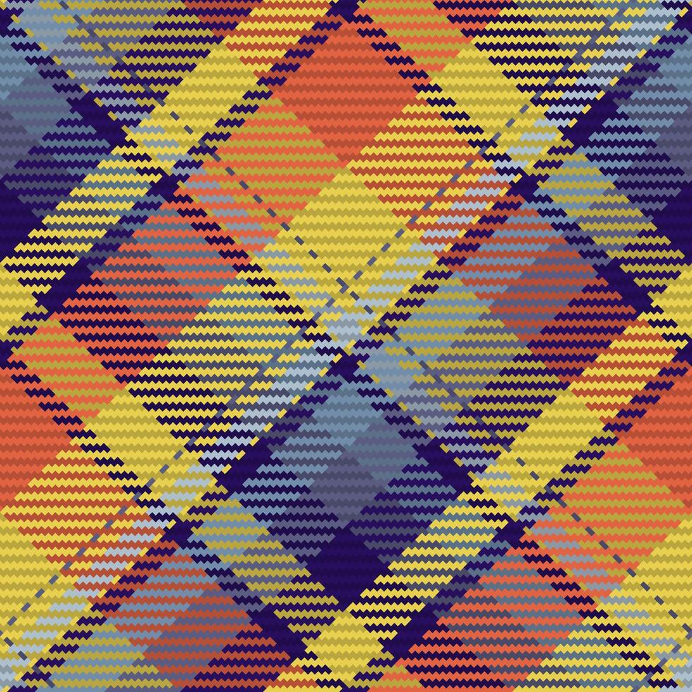 Seamless pattern of scottish tartan plaid. Repeatable background with check fabric texture. backdrop striped textile print. vector