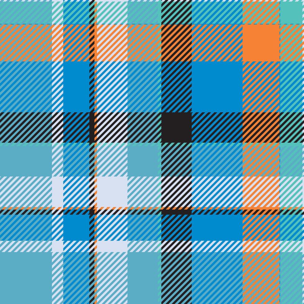Tartan scotland seamless plaid pattern . Retro background fabric. Vintage check color square geometric texture. vector