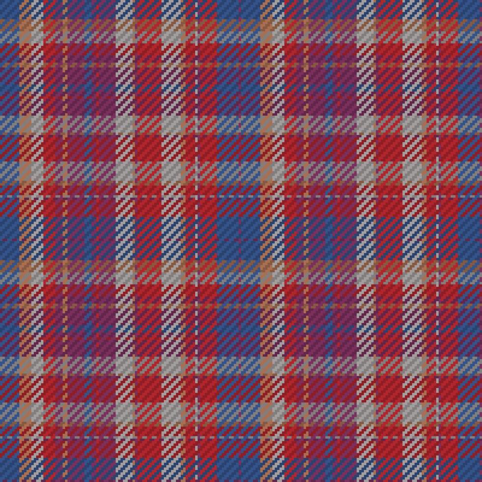Seamless pattern of scottish tartan plaid. Repeatable background with check fabric texture. backdrop striped textile print. vector